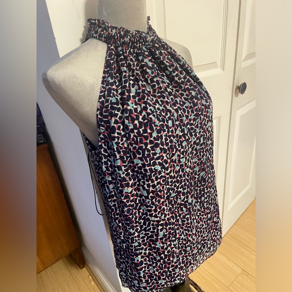 Ramy Brook silk halter neck top